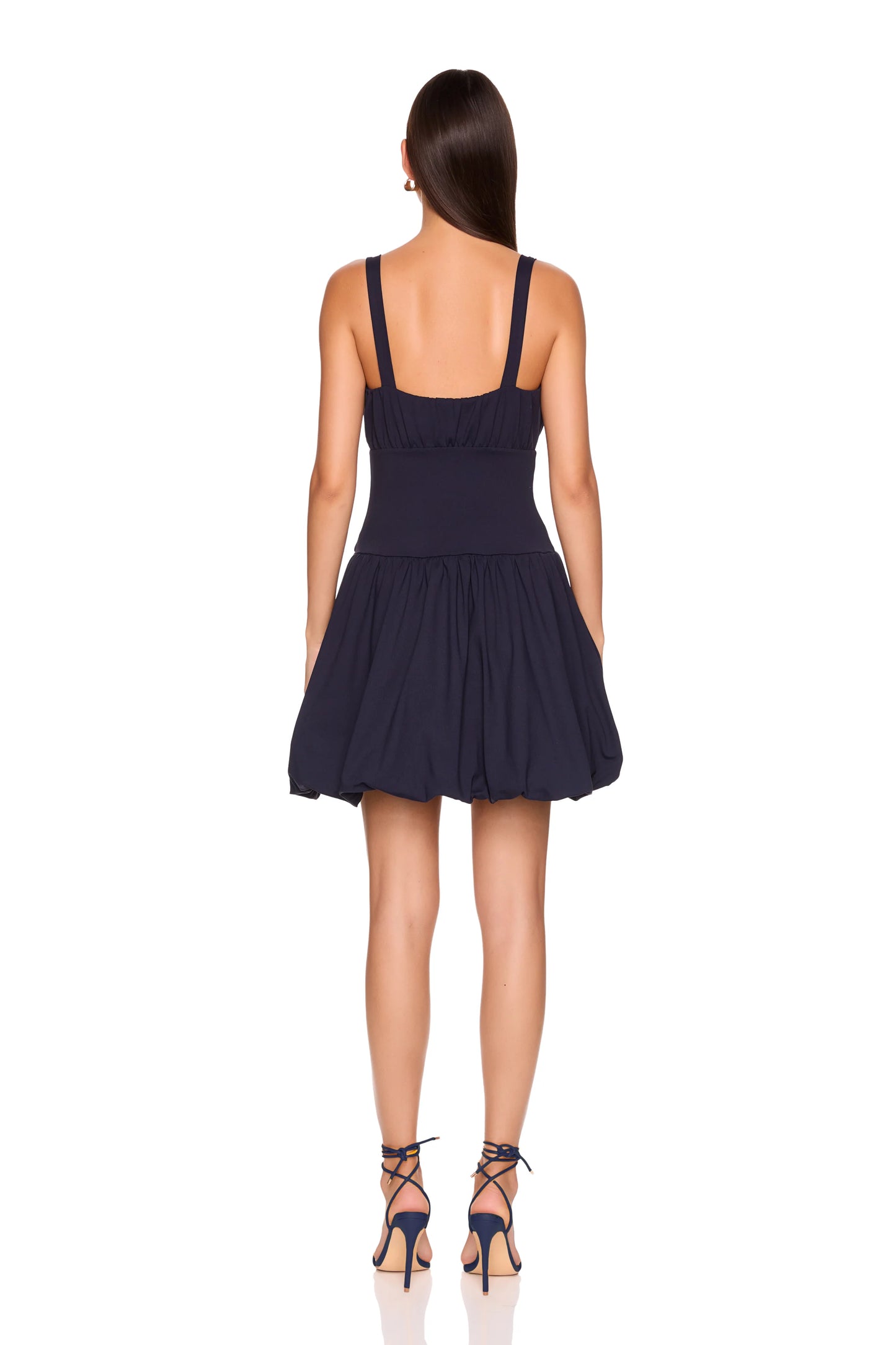 BUBBLE STRAP DRESS 16" - MIDNIGHT