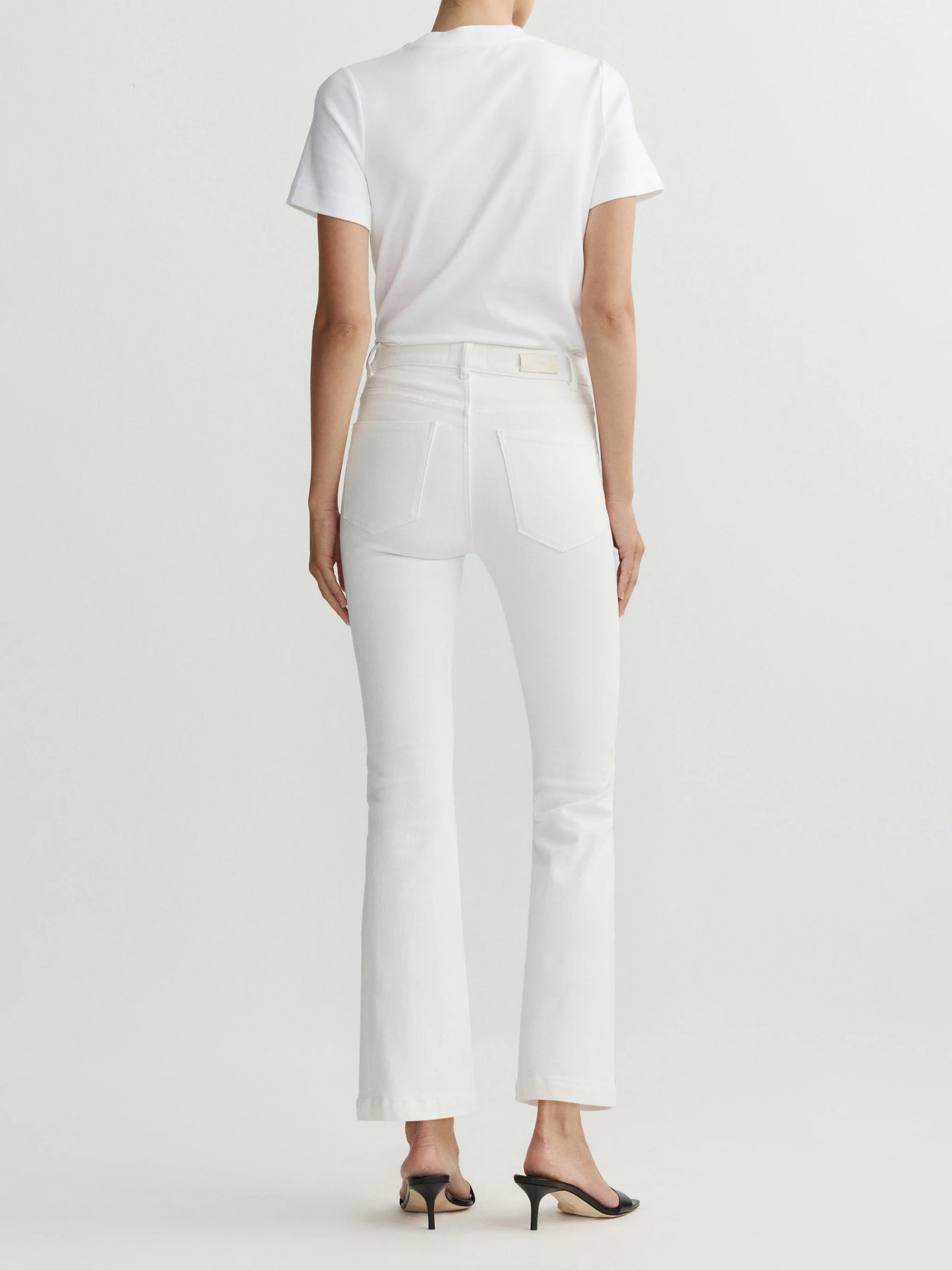 BRIDGET BOOT: HIGH RISE INSTASCULPT™ CROP - PORCELAIN