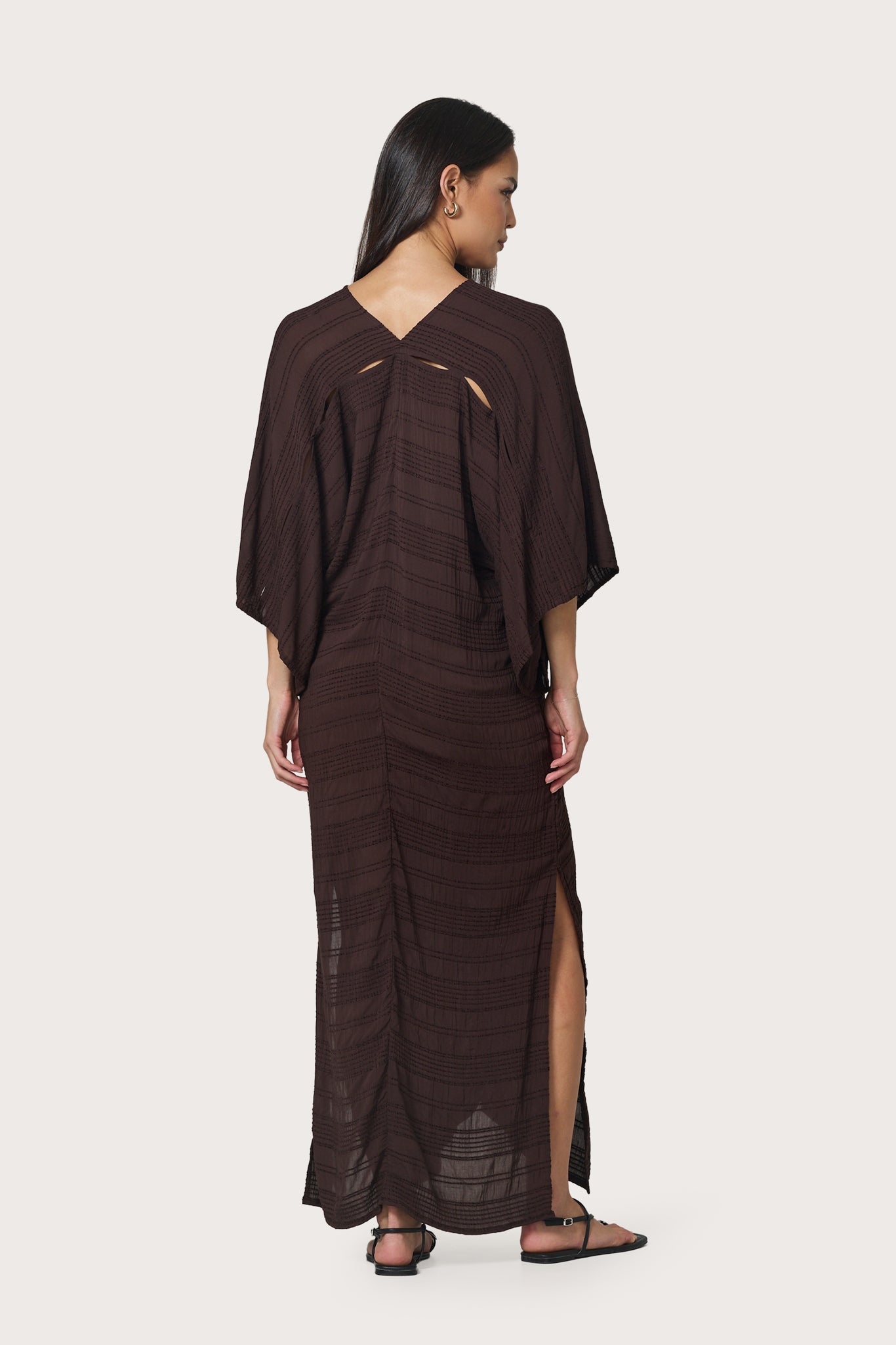DELRAY KAFTAN - CRINKLE ESPRESSO