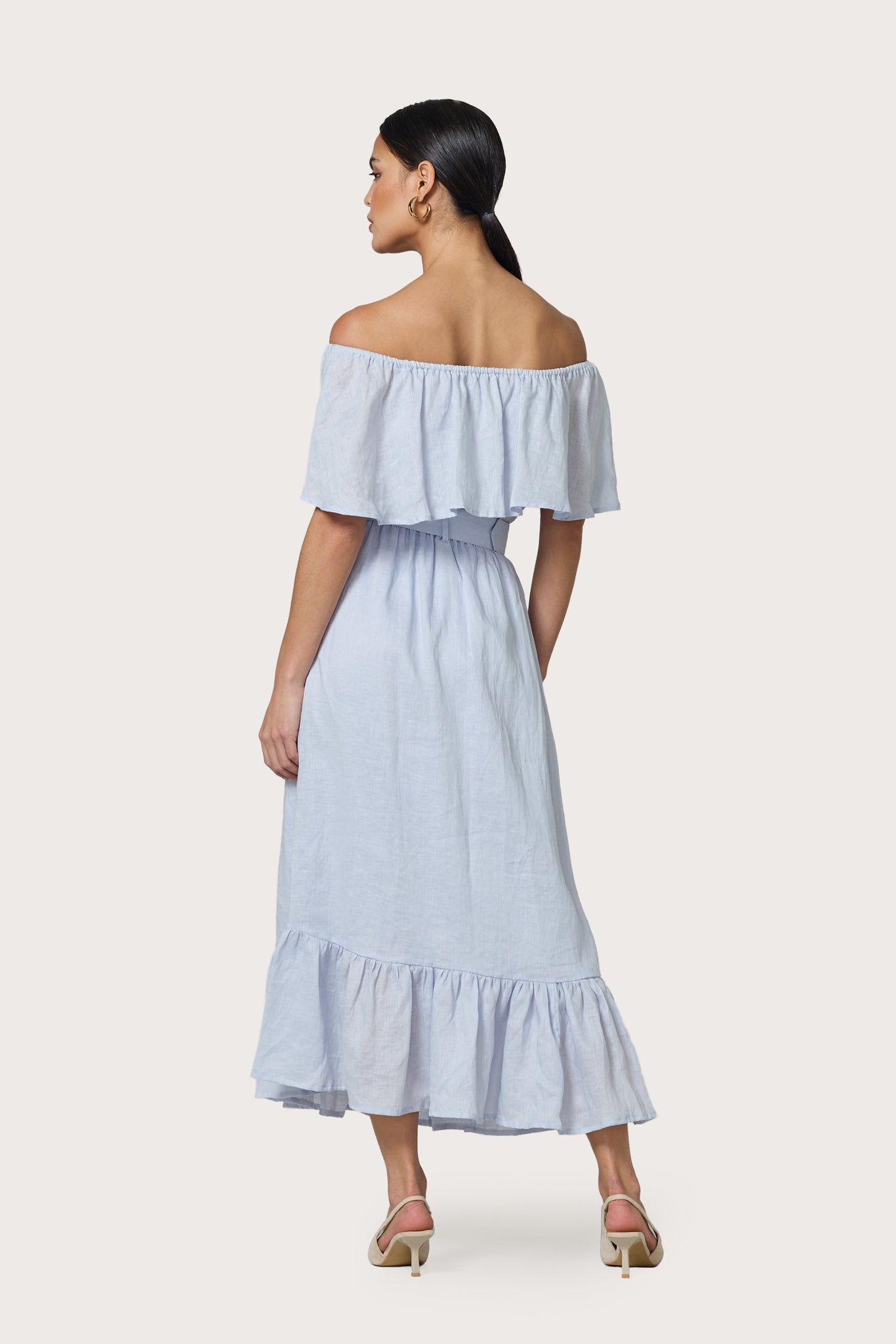 KATE DRESS - MISTY BLUE