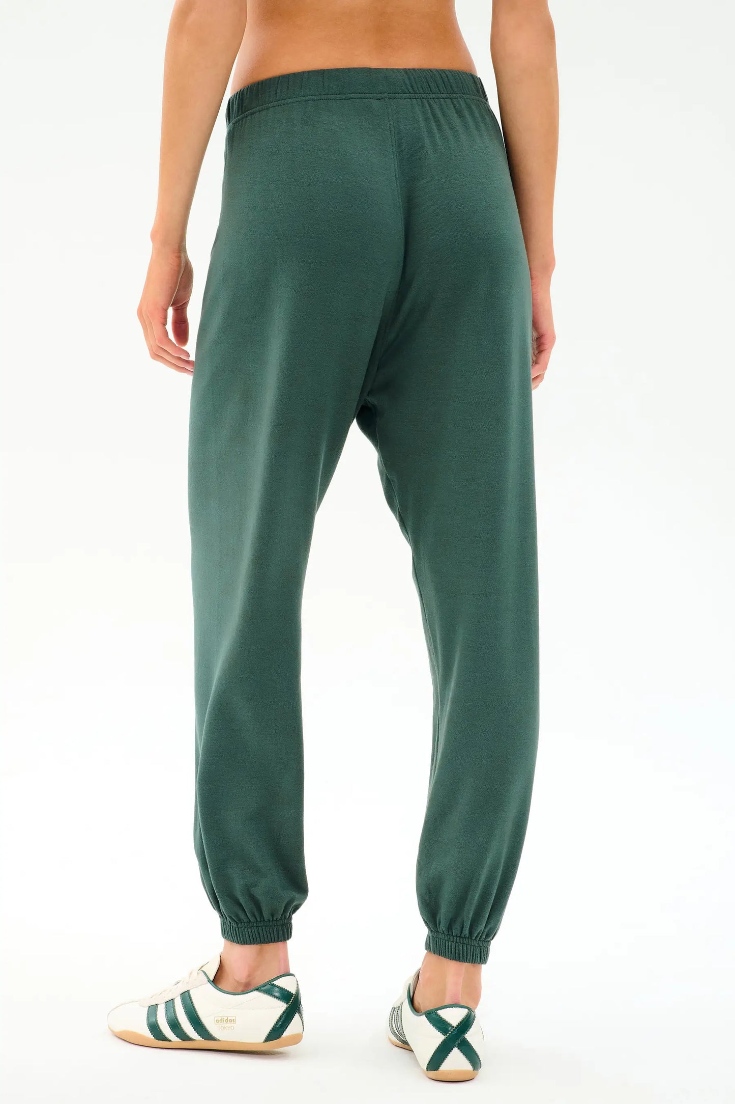ANDIE OVERSIZED FLEECE SWEATPANT - MILITARY