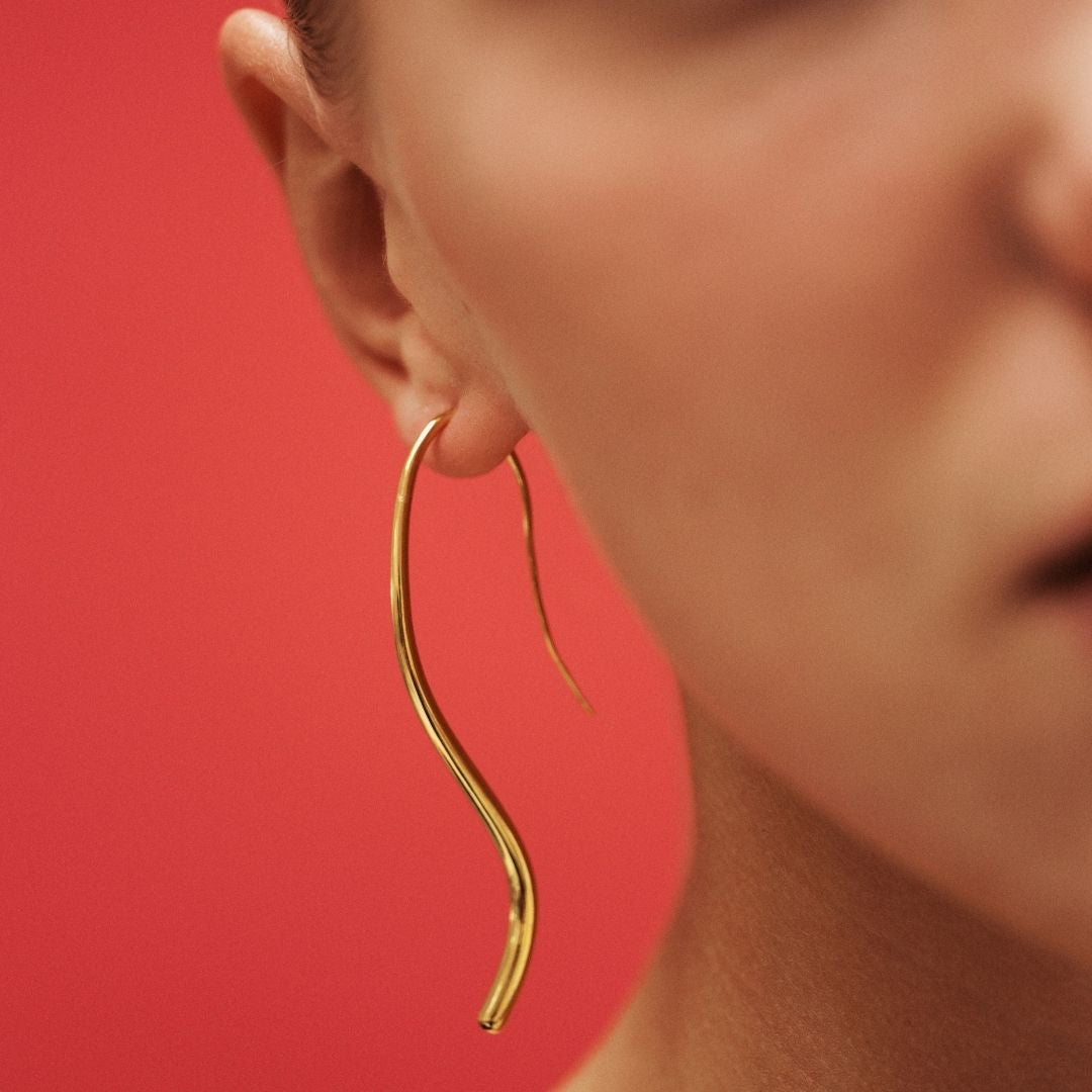LENORA EARRINGS - GOLD