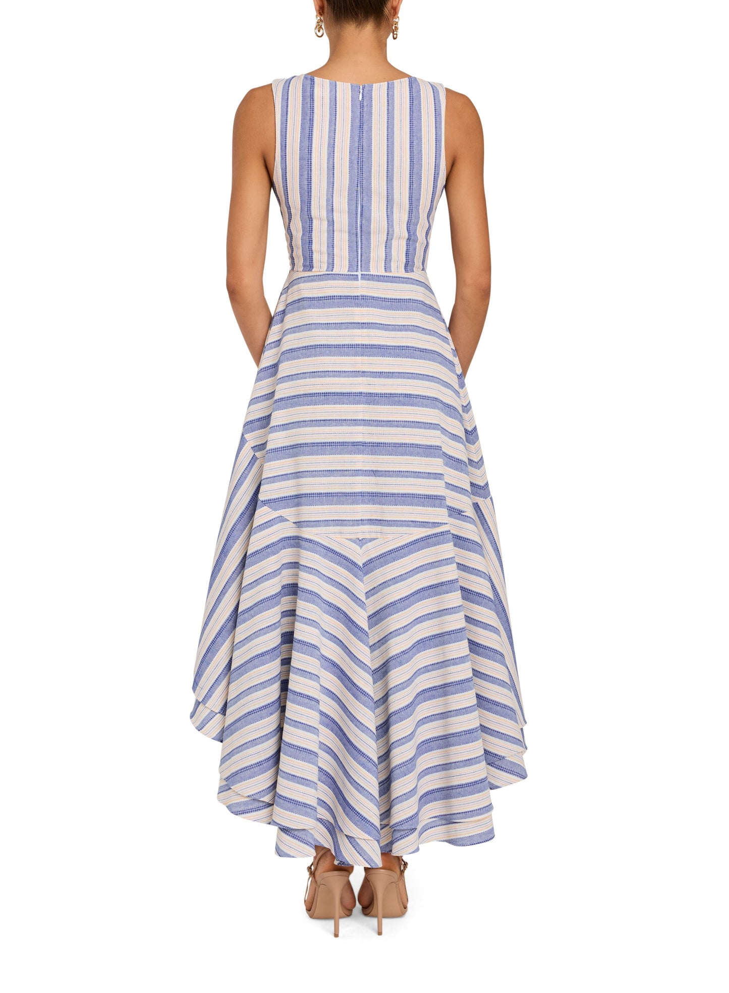 CASELLA DRESS - MYERS STRIPE