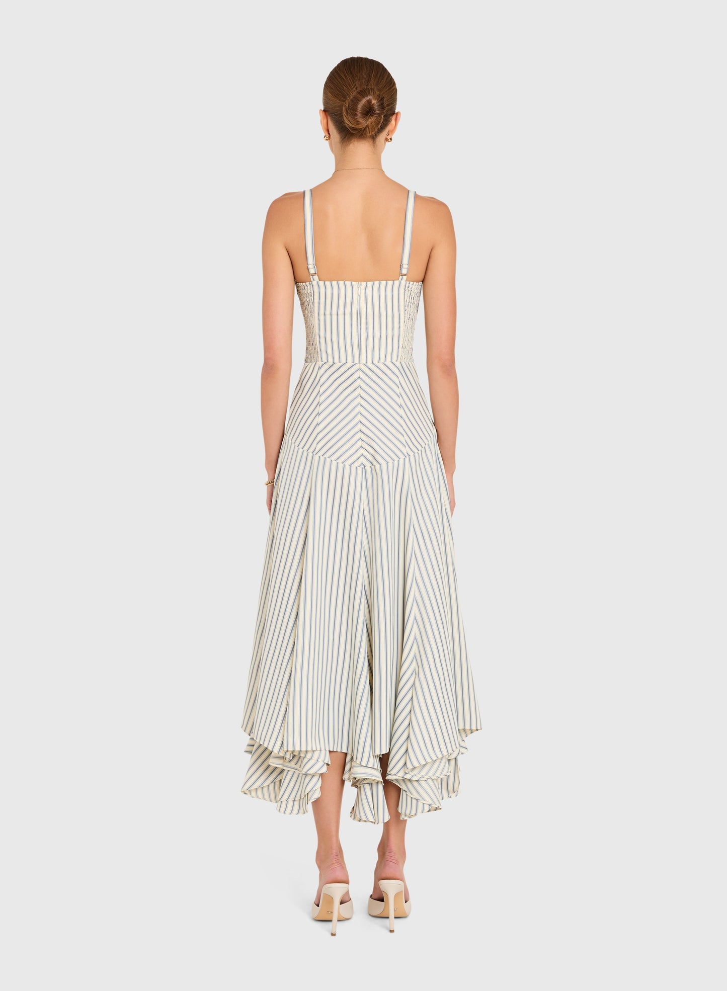 MONTEREY DRESS - OXFORD BLUE STRIPE