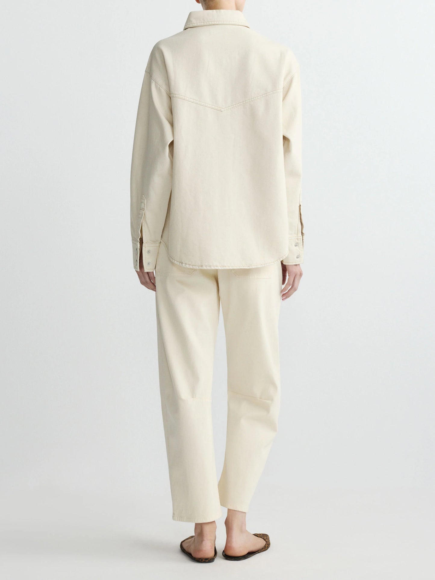 ADDISON OVERSHIRT - ECRU