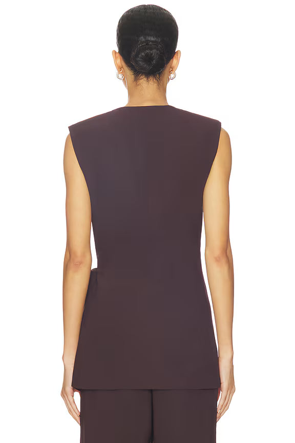 HALCYON VEST - COCOA