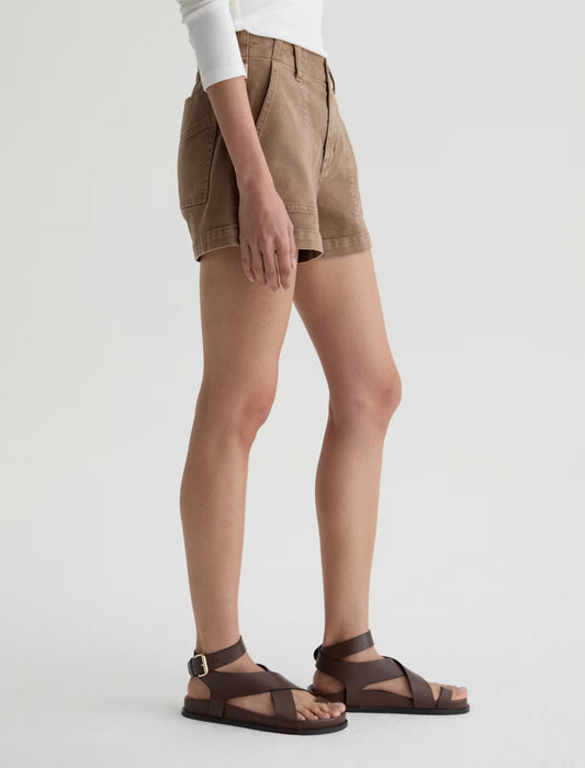 ANALEIGH SHORT - SULFUR LIGHT TAUPE