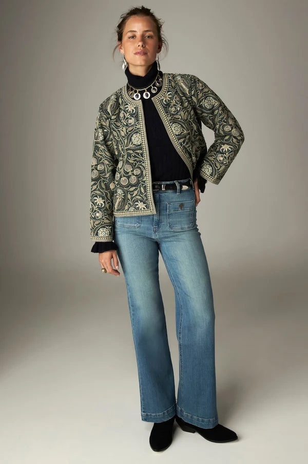 WELCOME TO THE JUNGLE-ABU JACKET - JADE