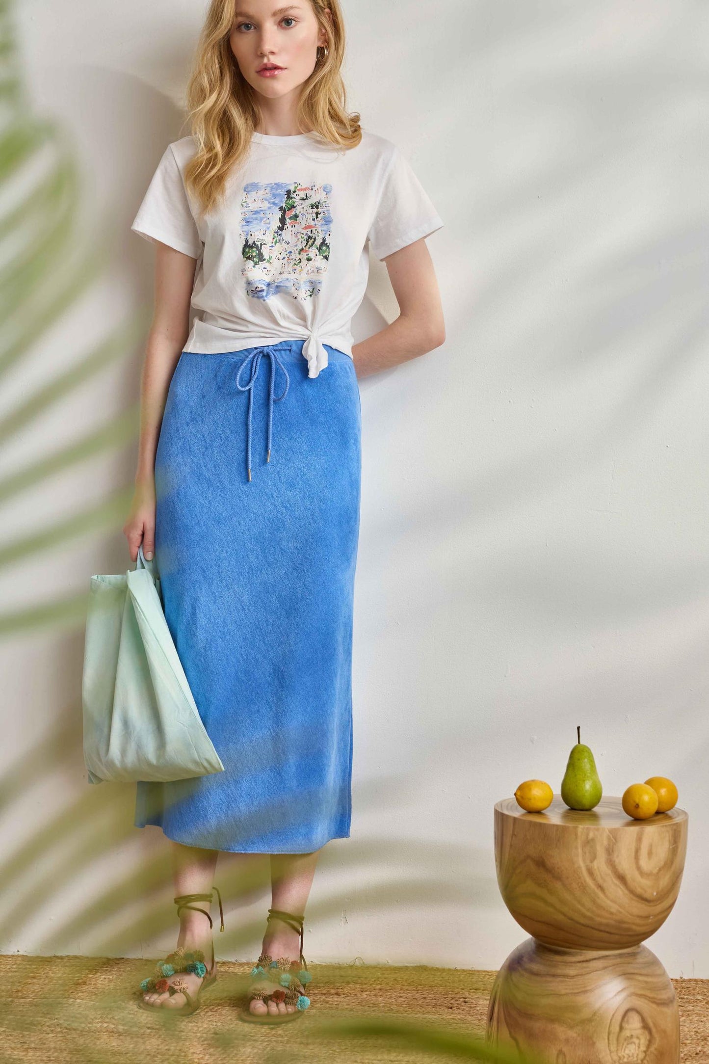COASTAL PRINT TEE