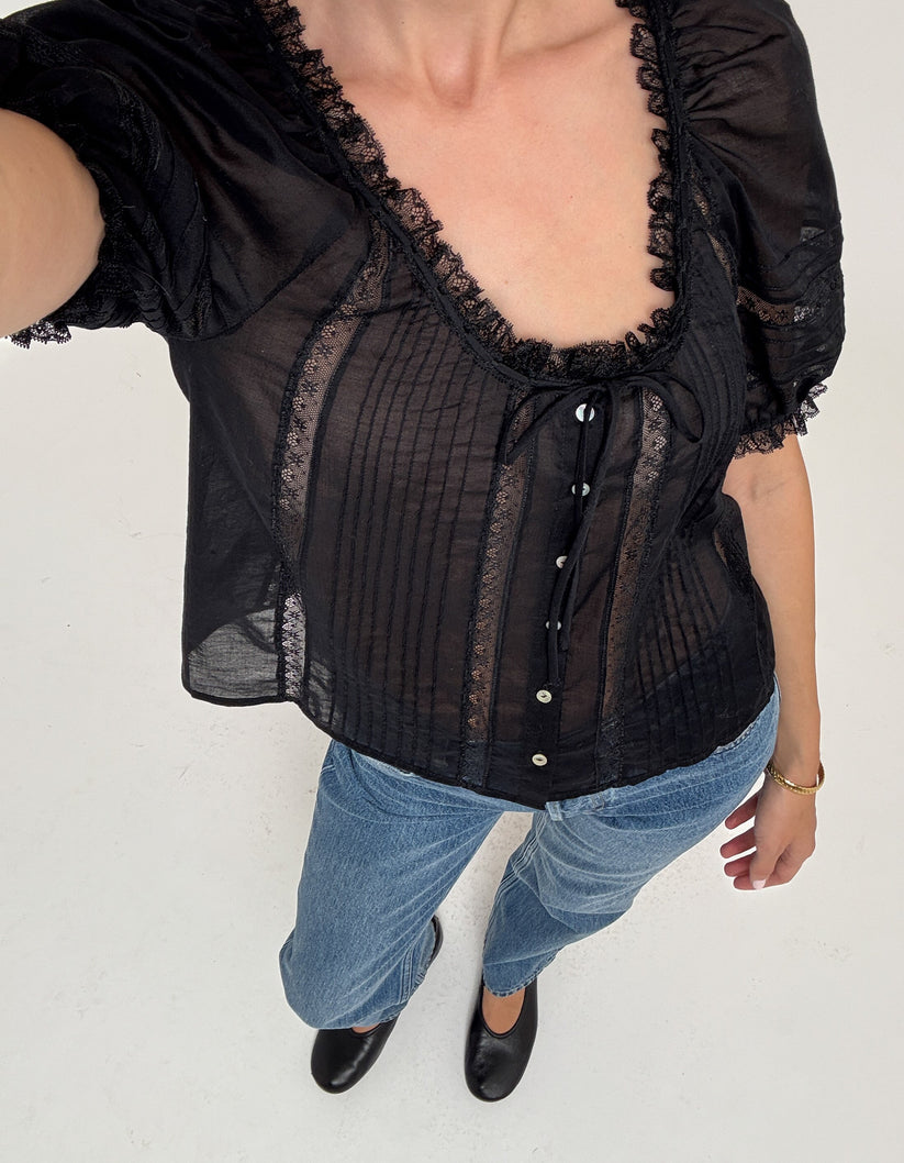 PRAIRIE TOP - BLACK