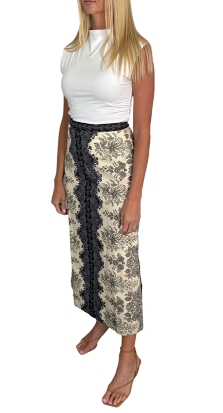 DILLON SKIRT - BLACK LACE