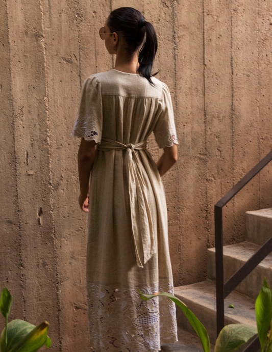 HAWTHORN DRESS - NATURAL