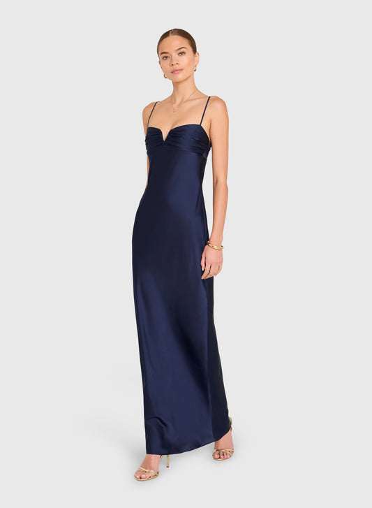 IRA MAXI DRESS - INK