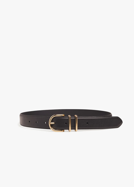 THE FANCY JUNI BELT - BROWN/POLISHED GOLD