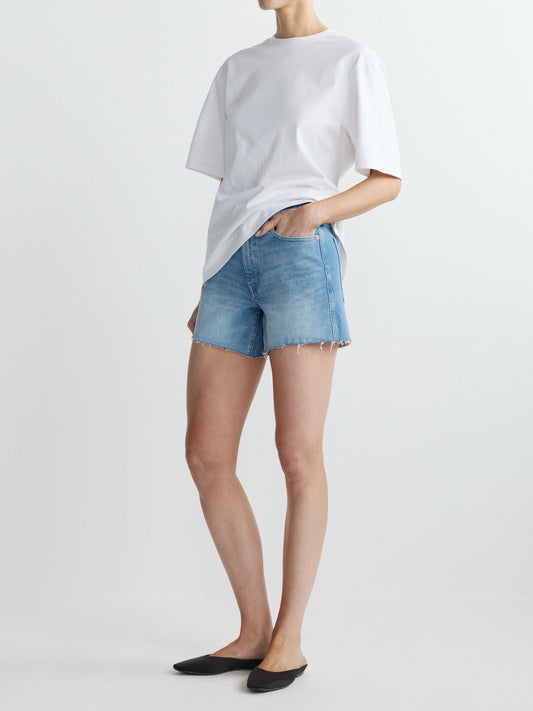 ZOIE SHORT: HIGH RISE 4.5' - CRUISE