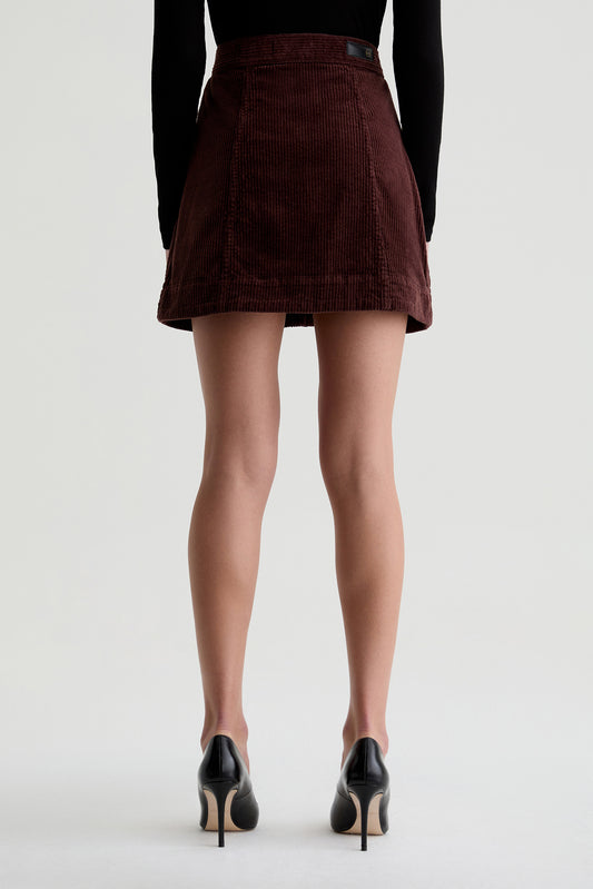 EVIE SKIRT - COFFEE BEAN