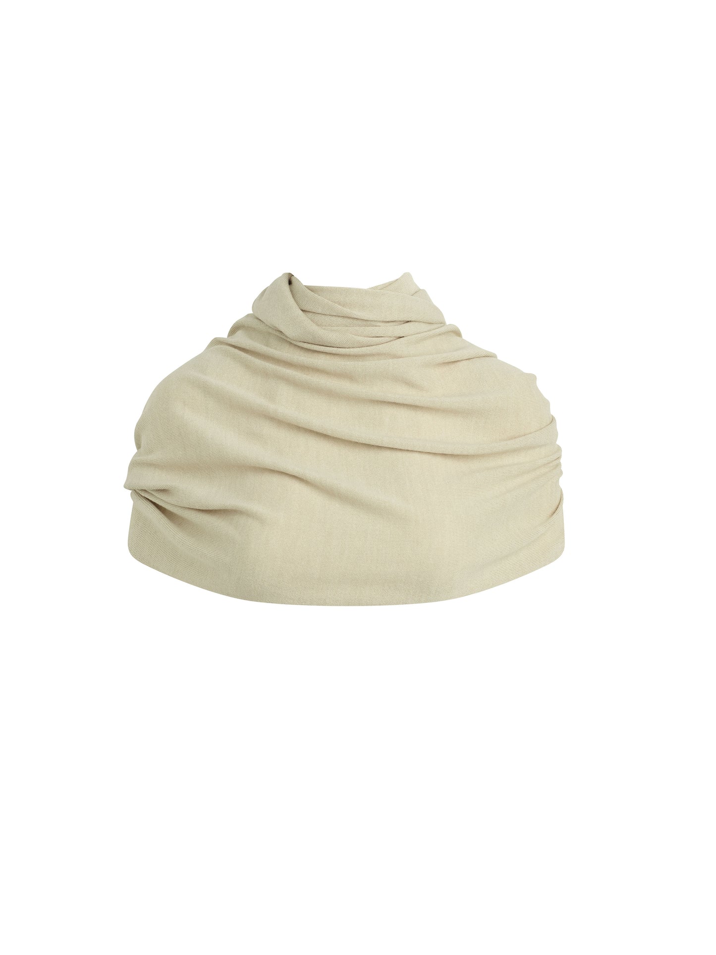 THE LIGHTWEIGHT KNIT WRAP SCARF - OATMEAL