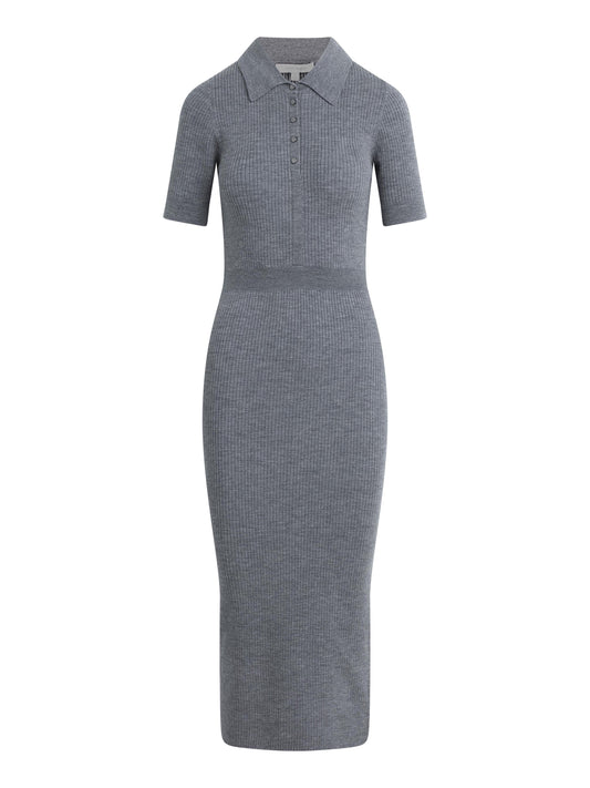 THE HARD TO GET DRESS - HEATHER GREY