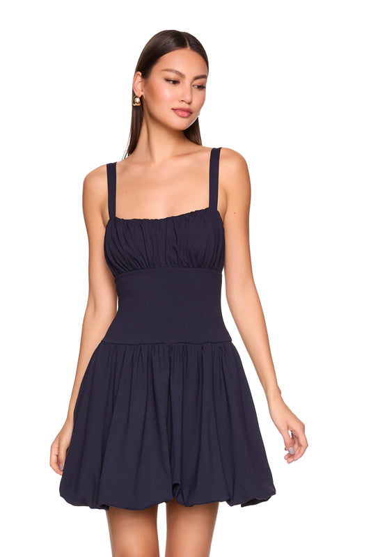 BUBBLE STRAP DRESS 16" - MIDNIGHT