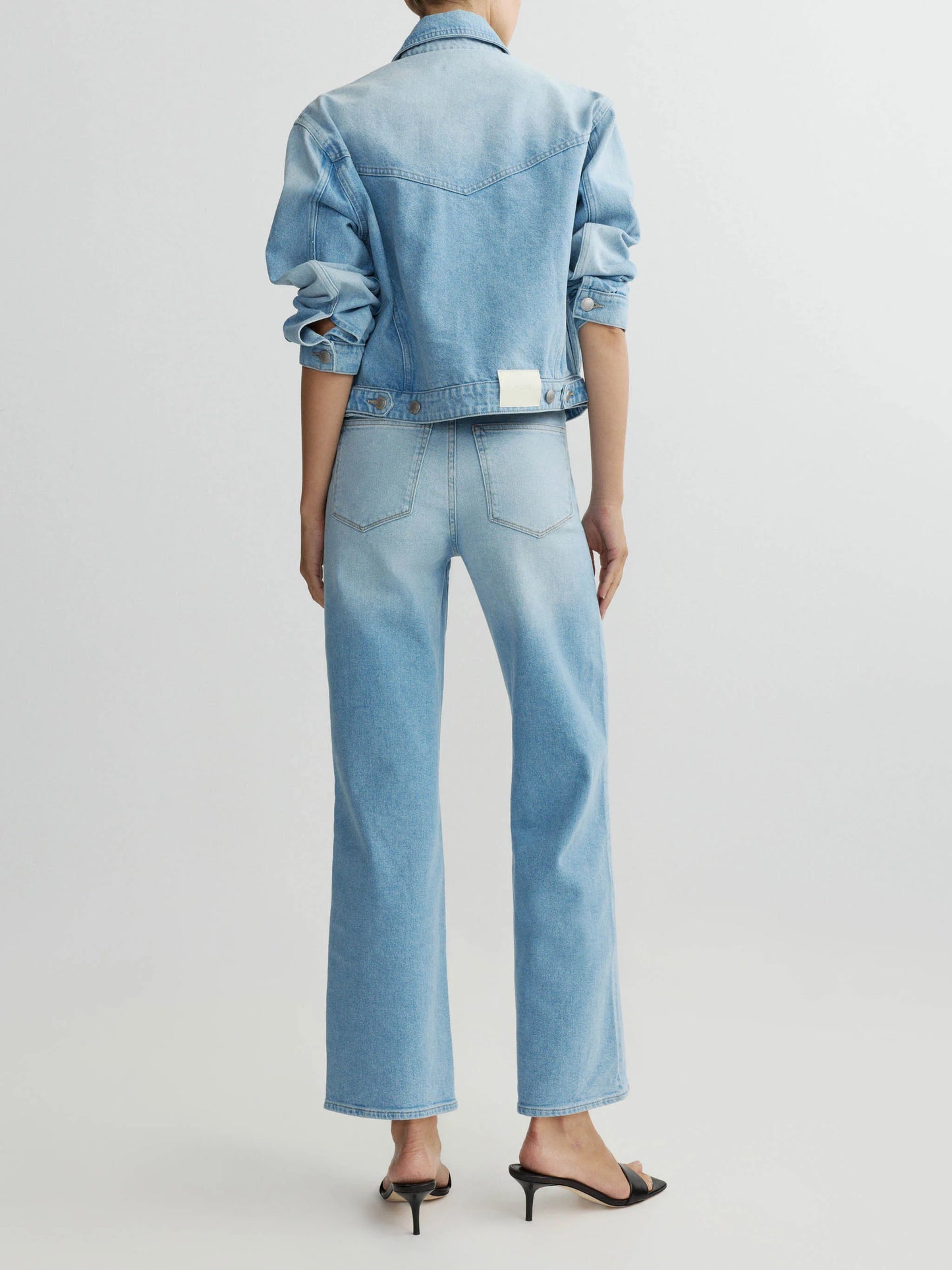 KARMINE REFINED WIDE LEG: HIGH RISE 28' - SUMMER DAY