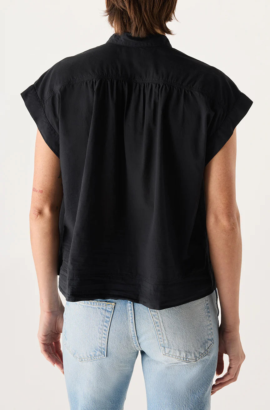 TESSA TOP - VINTAGE BLACK