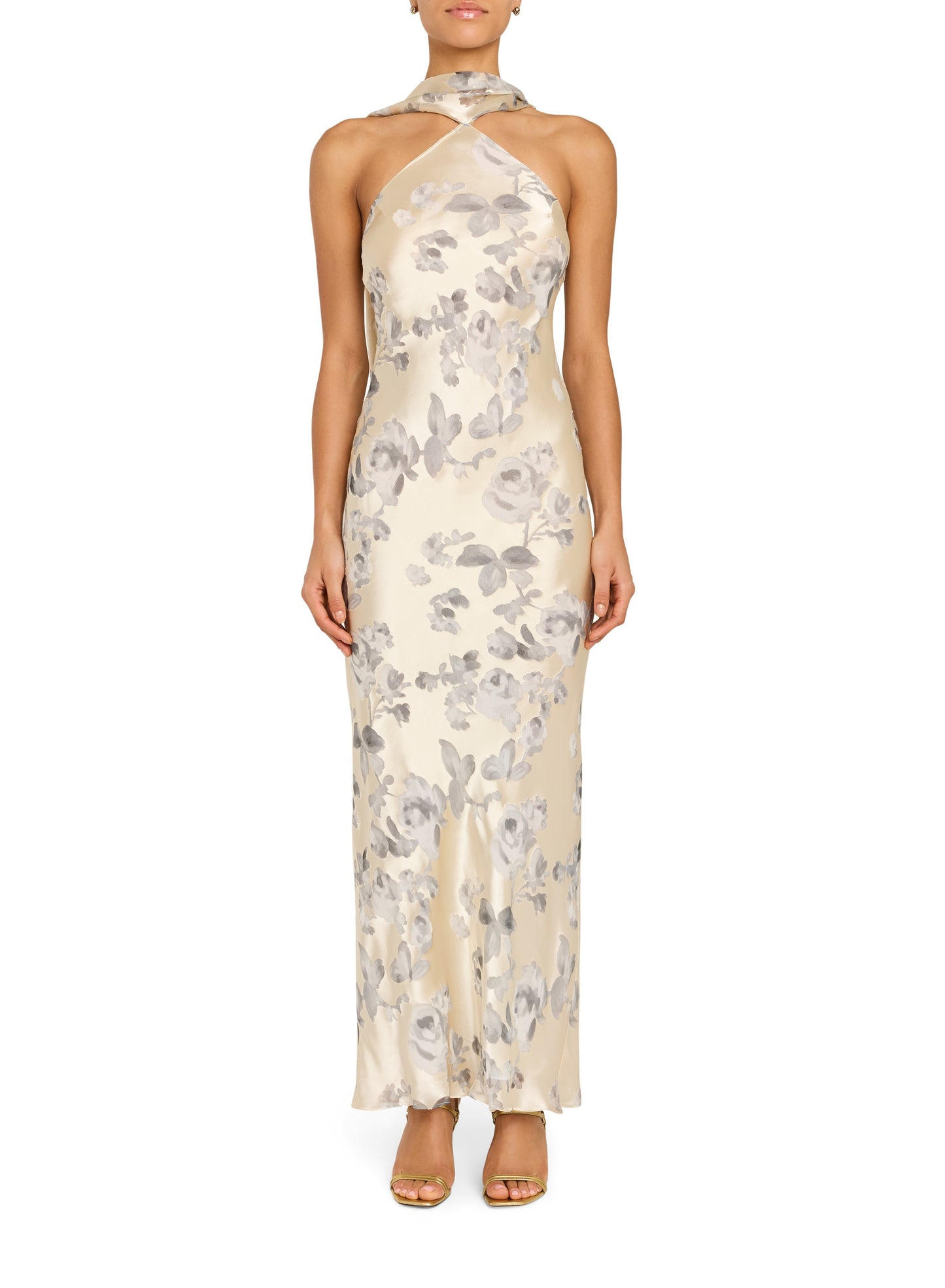 ASHTON MAXI - SNOW PETAL