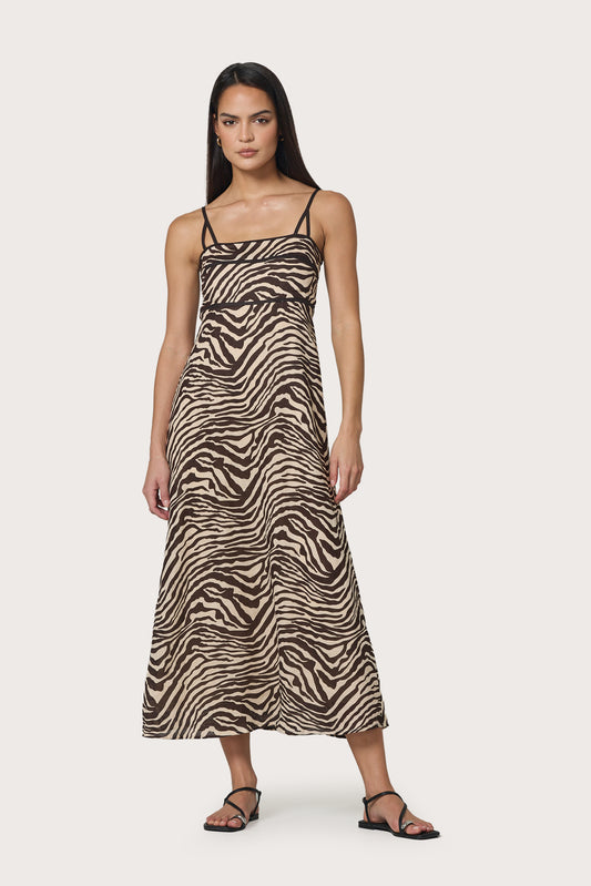 CANDICE DRESS - ZEBRA