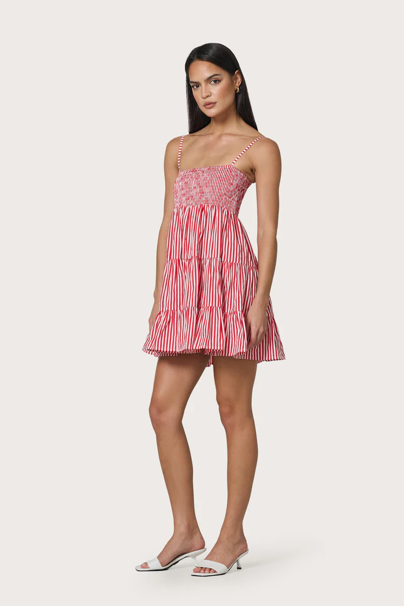 EVITA MINI DRESS - MARLO STRIPE