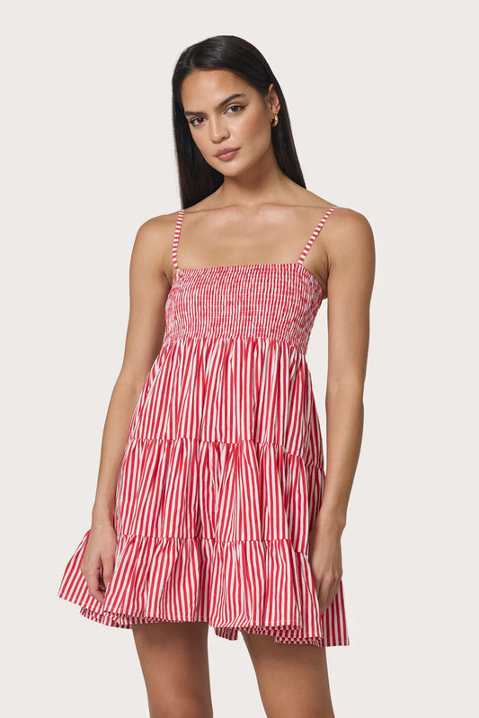 EVITA MINI DRESS - MARLO STRIPE