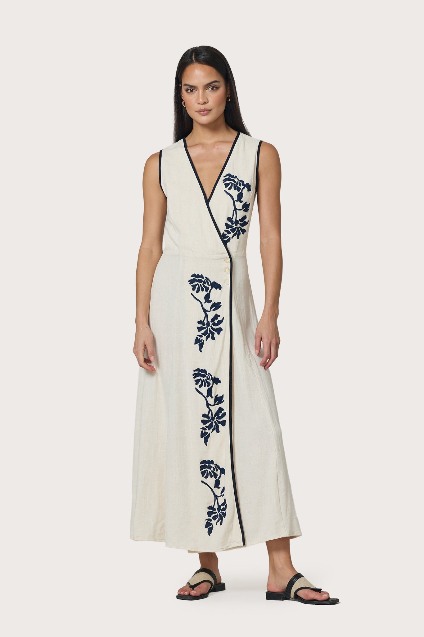CARLOTTA DRESS - FLORA