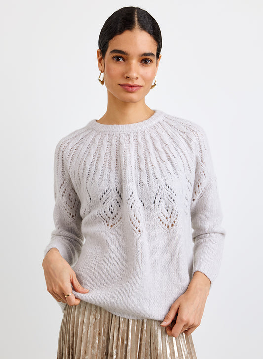 RELAXED SWEATER - FROSTED OAT