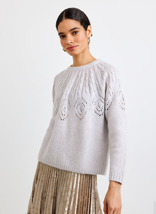 RELAXED SWEATER - FROSTED OAT