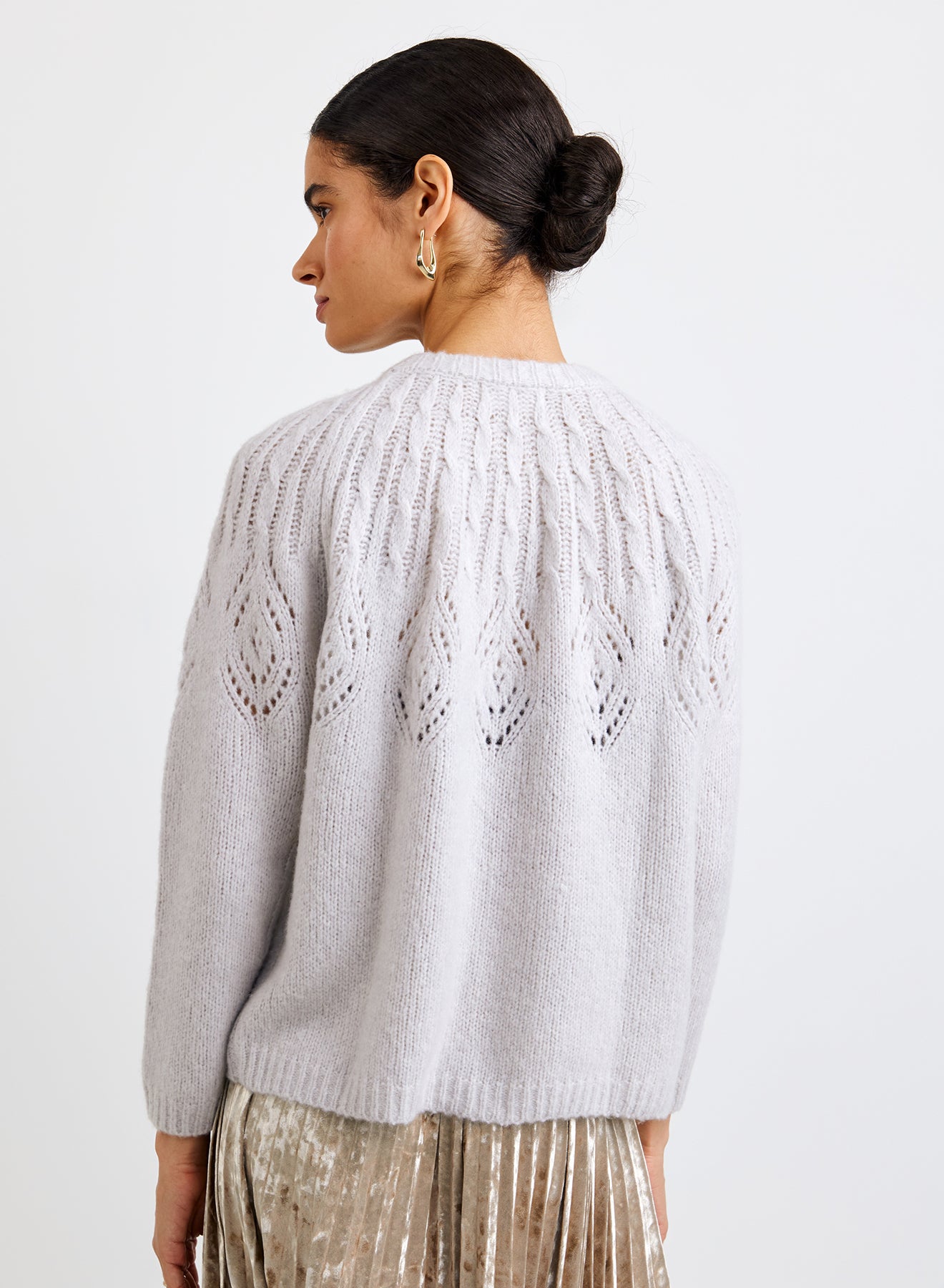 RELAXED SWEATER - FROSTED OAT