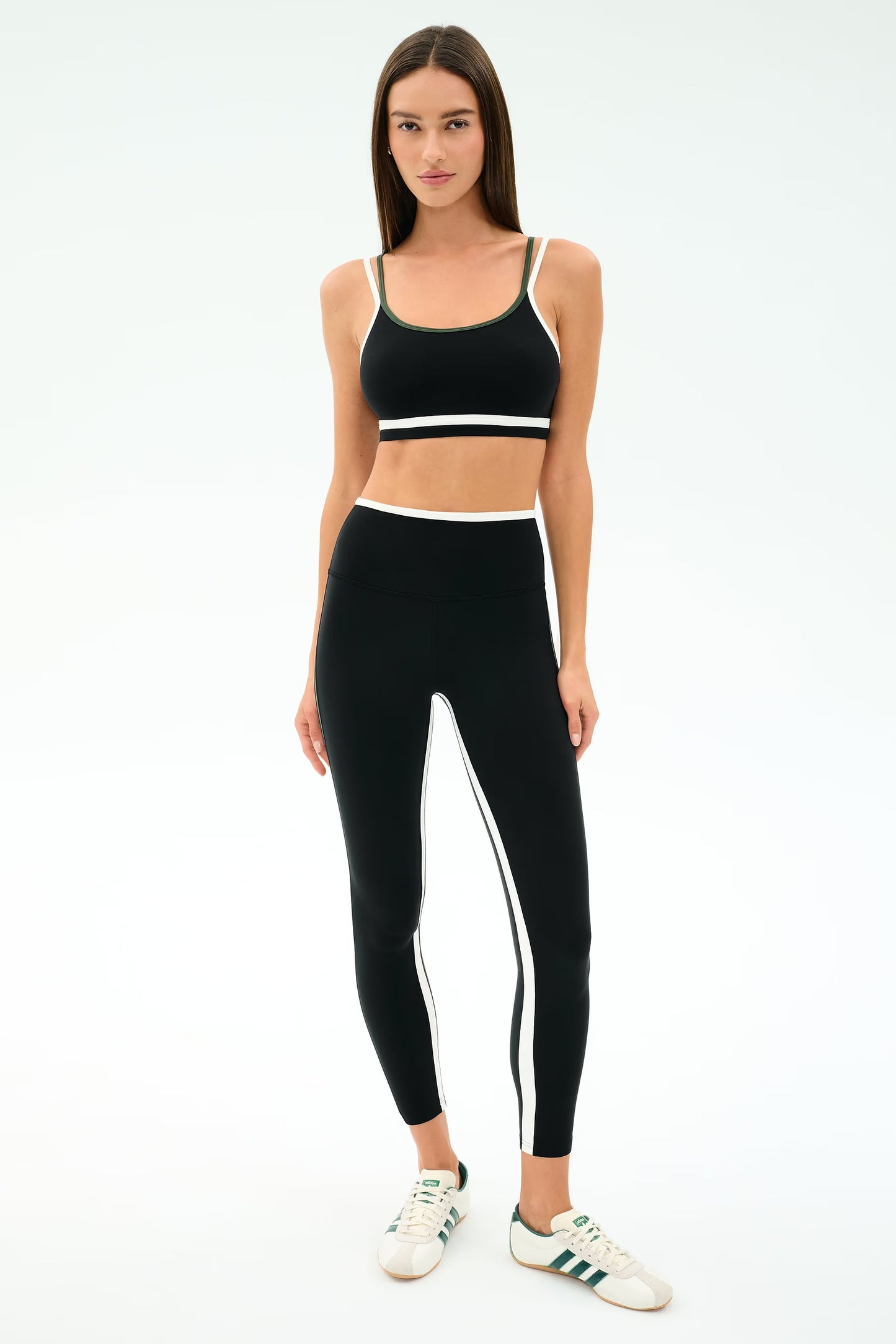 SAM HIGH WAIST RIGOR 7/8 - BLACK/MILITARY