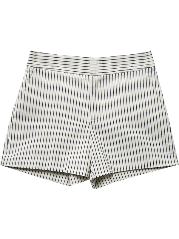 MODERN SHORTS - CREAM/BLACK