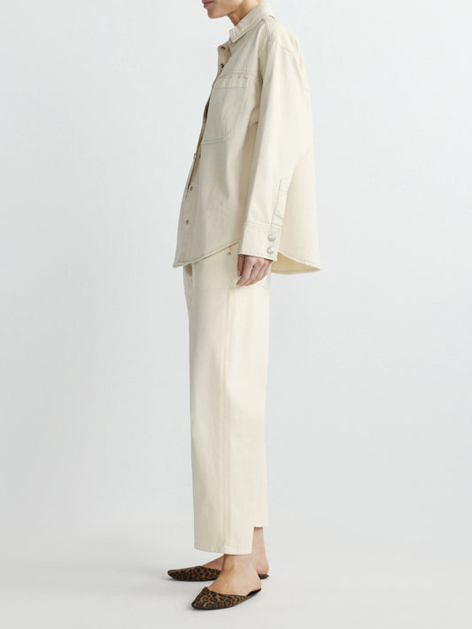 ADDISON OVERSHIRT - ECRU