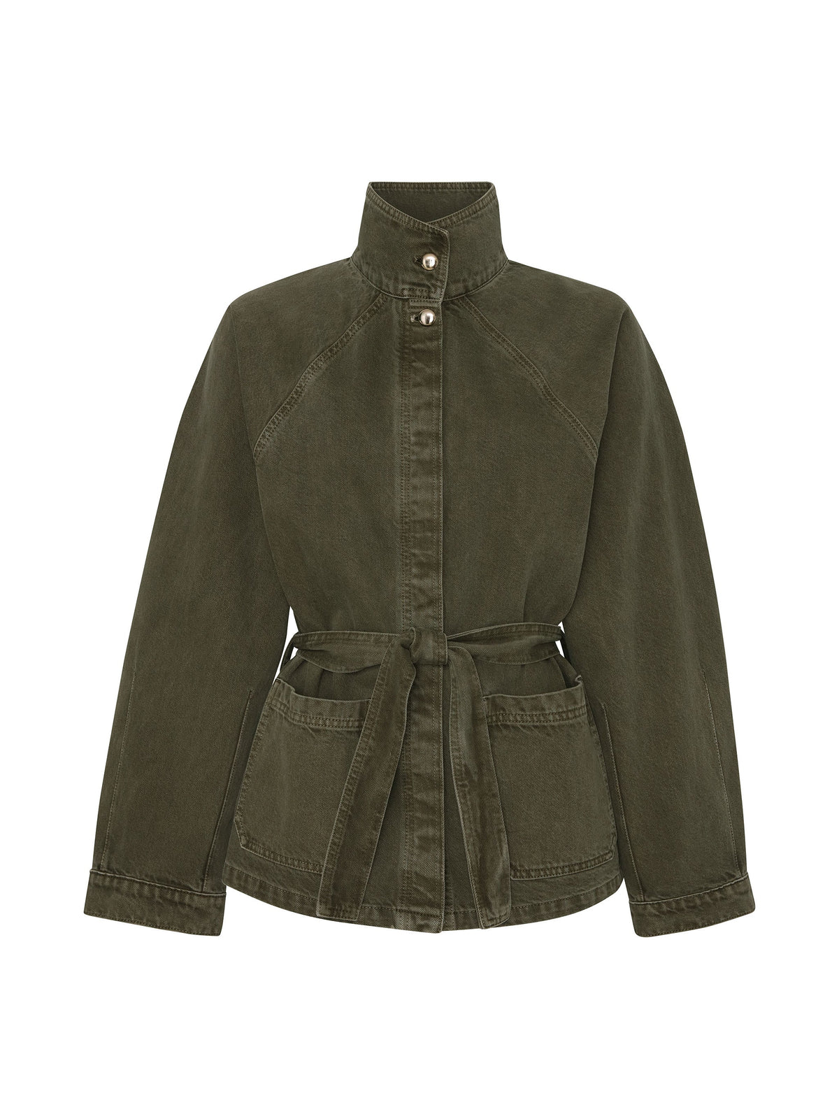 SHILOH RAGLEN SLEEVE JACKET - PINE