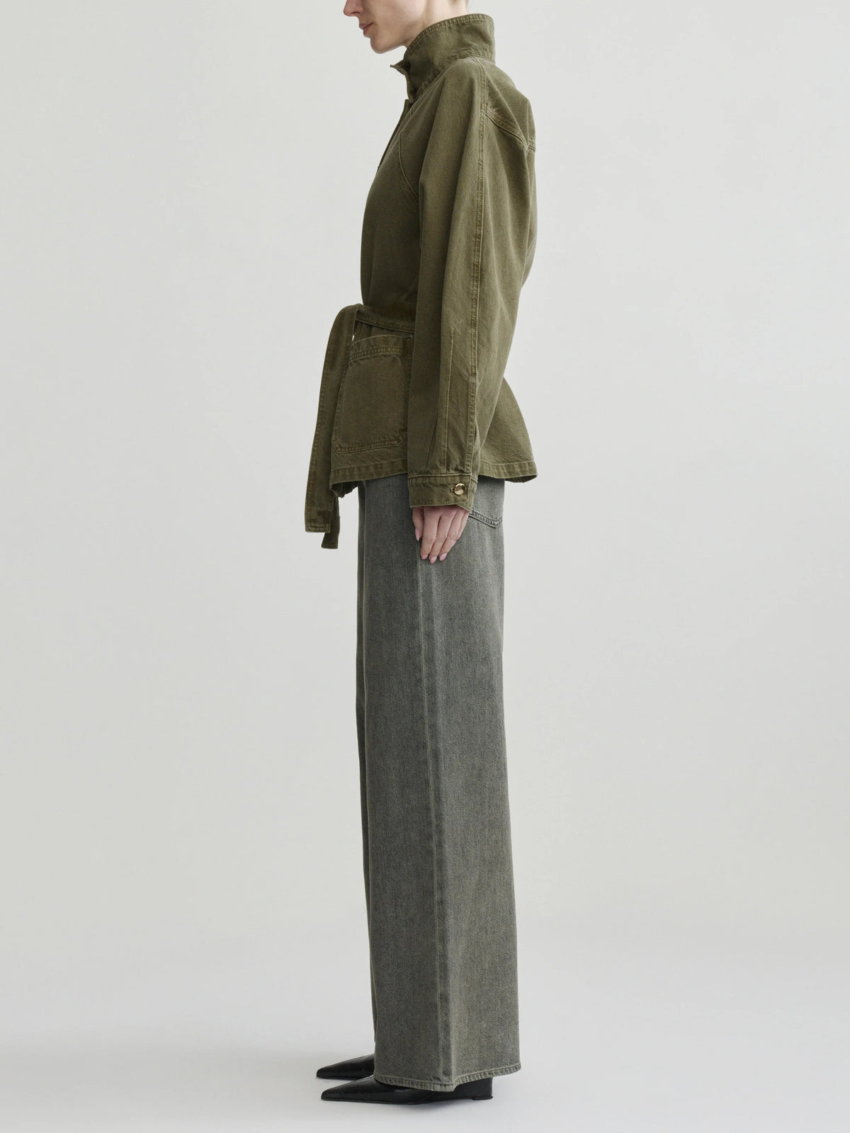 SHILOH RAGLEN SLEEVE JACKET - PINE