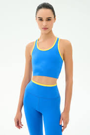 AMBER AIRWEIGHT BRALETTE - CLASSIC BLUE/RAY