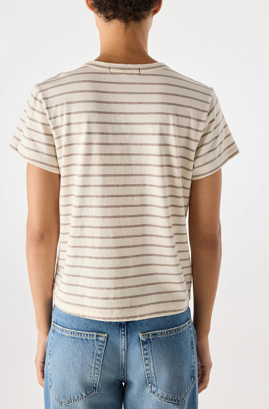 LOVEY TEE - NATURAL/HAZE