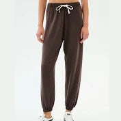ANDIE OVERSIZED FLEECE SWEATPANT - DARK CHOCOLATE