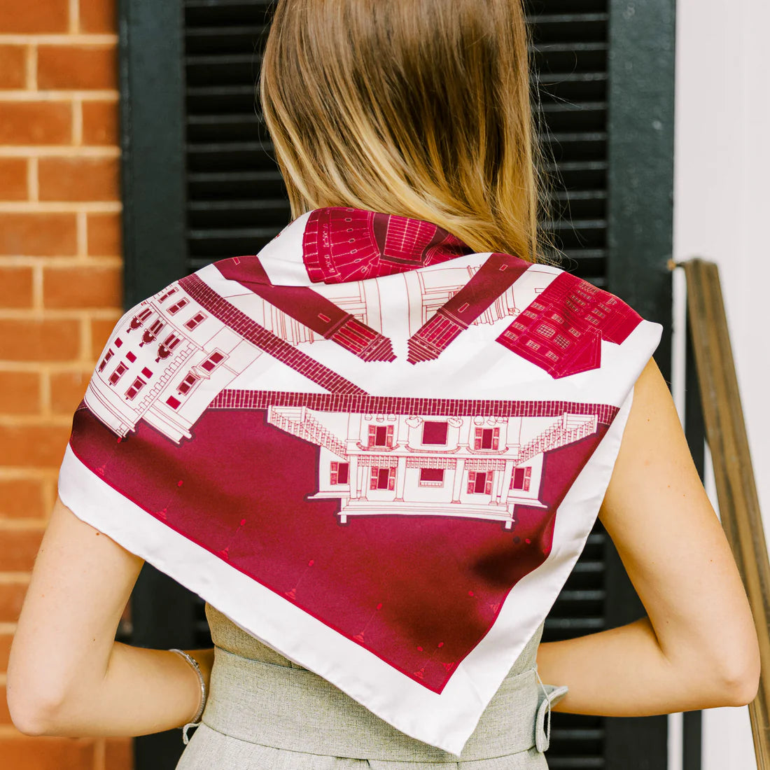 TUSCALOOSA CRIMSON SCARF