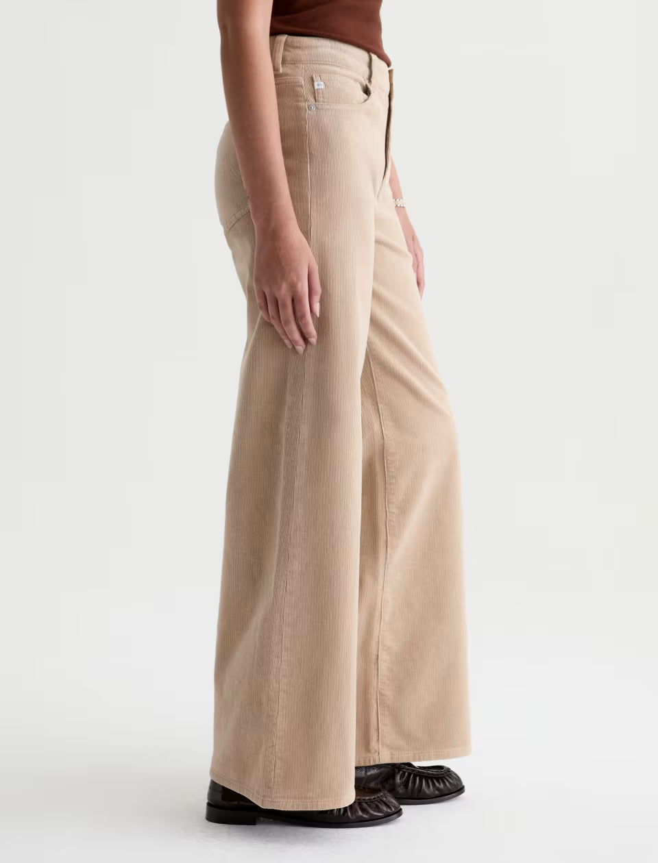 SAIGE WIDE LEG - STUDIO TAN