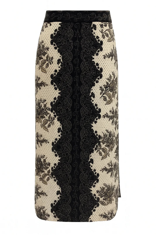 DILLON SKIRT - BLACK LACE