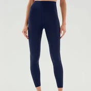 DUAL HIGH WAIST AIRWEIGHT - INDIGO/RAY