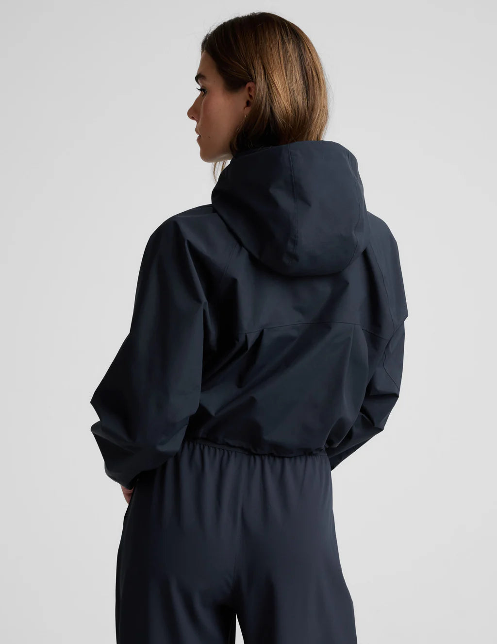 CLOUDBURST ADJUSTABLE HOODED JACKET - NOCTURNAL NAVY