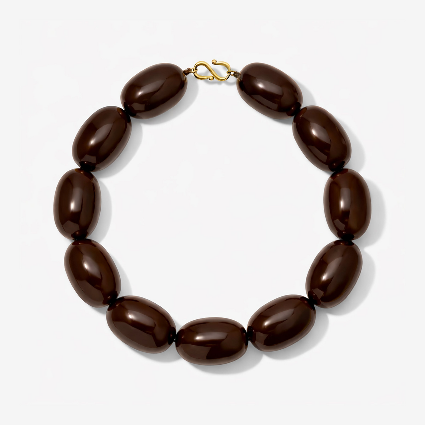 ISOLA NECKLACE - BROWN