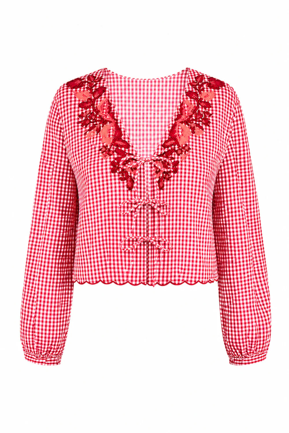 JANE TOP - PICNIC PLAID