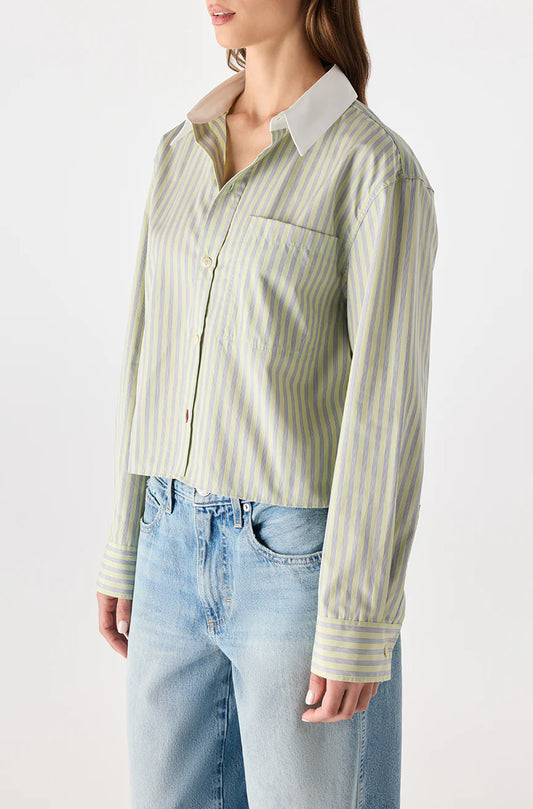 RUTH CROP SHIRT - THISTLE