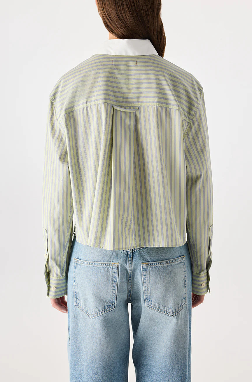 RUTH CROP SHIRT - THISTLE